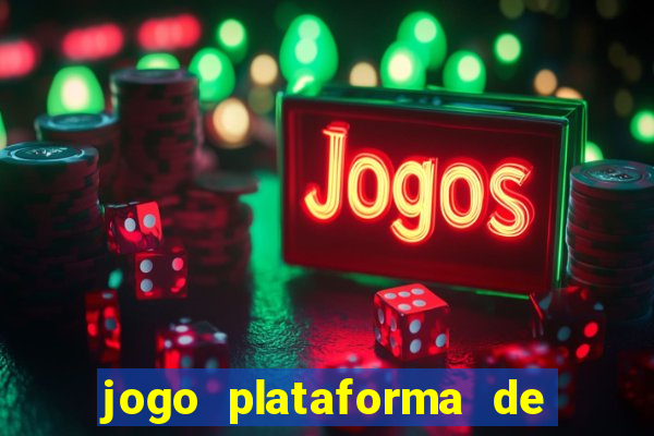 jogo plataforma de 3 reais